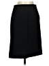 Tory Burch 100% Wool Solid Black Wool Skirt Size 0 - photo 1