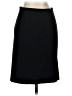 Tory Burch 100% Wool Solid Black Wool Skirt Size 0 - photo 2