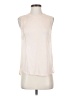 Vince. Ivory Sleeveless Silk Top Size XXS - photo 1