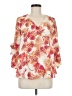APRICOT 100% Polyester Orange 3/4 Sleeve Blouse Size UK 12 / US 8 - photo 1
