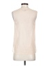 Vince. Ivory Sleeveless Silk Top Size XXS - photo 2