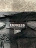 Express 100% Rayon Black Short Sleeve Blouse Size S - photo 7