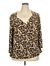 Cato Brown 3/4 Sleeve Blouse Size 18 - 20 - photo 1