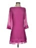 Topshop 100% Polyester Pink Cocktail Dress Size 2 - photo 1