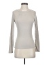 Klassy Network Gray Long Sleeve Top Size S - photo 1