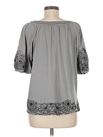 BCBGMAXAZRIA Short Sleeve Blouse (view 2)