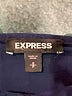 Express Solid Blue Jumpsuit Size S - photo 4