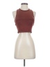 JoyLab Brown Tank Top Size XXS (estimated) - photo 1