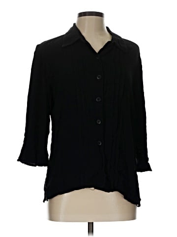Carole Little 3/4 Sleeve Button-Down Shirt (view 1)