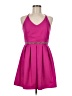 Crystal Doll 100% Polyester Pink Cocktail Dress Size 7 - photo 1