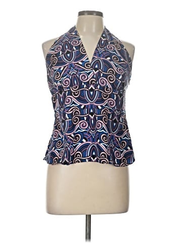 Laundry by Shelli Segal Sleeveless Silk Top (view 1)