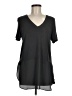PREMISE 100% Polyester Black Short Sleeve T-Shirt Size M - photo 1