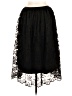Zara 100% Polyester Black Formal Skirt Size M - photo 2