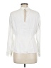 J. Peterman 100% Polyester White Long Sleeve Blouse Size 8 - photo 2