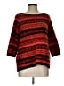 Ann Taylor LOFT Stripes Red Pullover Sweater Size L - photo 1