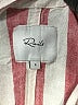 Rails Stripes Pink Red Short Sleeve Blouse Size S - photo 6