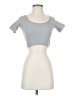 Aster Gray Short Sleeve Top Size Sm - Med - photo 1