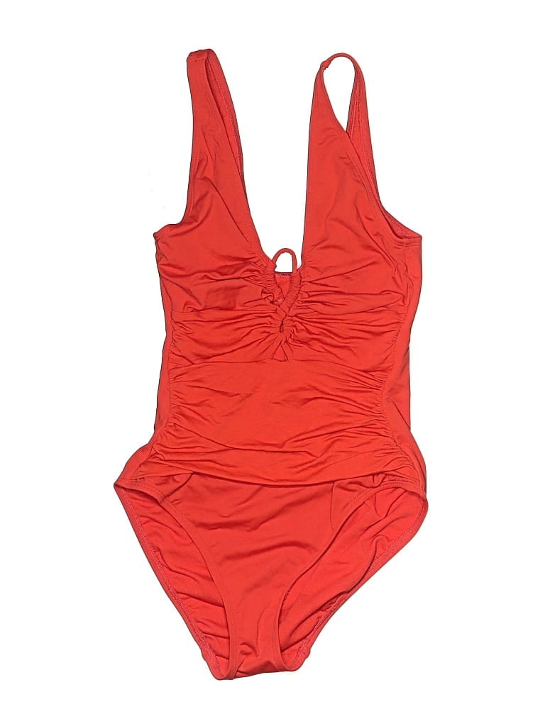 Pre-owned Polo Ralph Lauren One Piece Swimsuit In Red