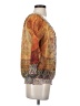 Chico's Orange 3/4 Sleeve Blouse Size S - photo 4