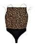 Jun & Ivy 100% Polyester Gold Bodysuit Size XS - photo 2