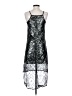BCBGeneration Metallic Silver Cocktail Dress Size XS - photo 2
