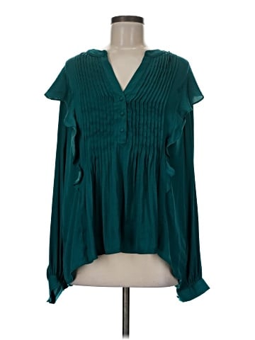 By Anthropologie Long Sleeve Blouse (view 1)