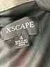Xscape Black Cocktail Dress Size 4 - photo 6