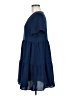 Unbranded Solid Blue Casual Dress Size M - photo 5
