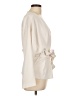 P.A.R.O.S.H. 100% Polyester Ivory Long Sleeve Blouse Size L (estimated) - photo 4