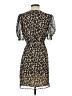 Heartloom 100% Polyester Animal Print Brown Cocktail Dress Size XS - photo 2
