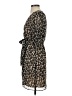 Heartloom 100% Polyester Animal Print Brown Cocktail Dress Size XS - photo 5