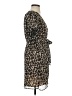 Heartloom 100% Polyester Animal Print Brown Cocktail Dress Size XS - photo 4