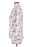 WallpapHER Print Pink Long Sleeve Blouse Size M - photo 5