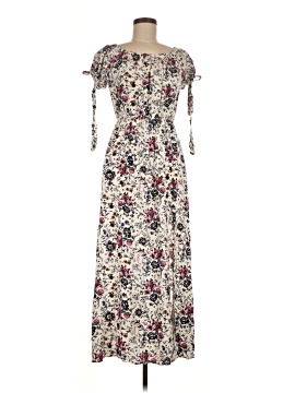 chinese dress ladies Band of Gypsies Floral Long Sleeve Wrap Dress Size Large