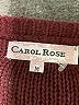 Carol Rose 100% Acrylic Burgundy Pullover Sweater Size M - photo 7