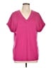 MIHOLL Pink Short Sleeve T-Shirt Size L - photo 1