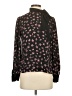 CeCe 100% Polyester Black Long Sleeve Blouse Size XS - photo 1