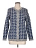Appleseeds Houndstooth Blue Cardigan Size M (petite) - photo 1