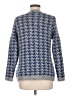 Appleseeds Houndstooth Blue Cardigan Size M (petite) - photo 2