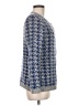 Appleseeds Houndstooth Blue Cardigan Size M (petite) - photo 4