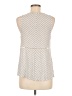 Ella Moss 100% Rayon Ivory Sleeveless Blouse Size M - photo 2