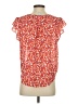 Molly Bracken Orange Short Sleeve Blouse Size S - photo 2