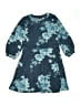 Sequin Hearts Print Blue Dress Size 12 - photo 1
