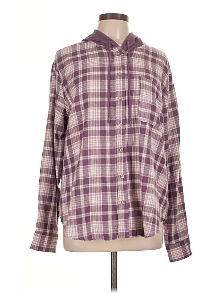 Pre-owned Just Polly Pullover Sweater In Purple