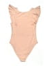 Shein Tan Pink Bodysuit Size L - photo 2