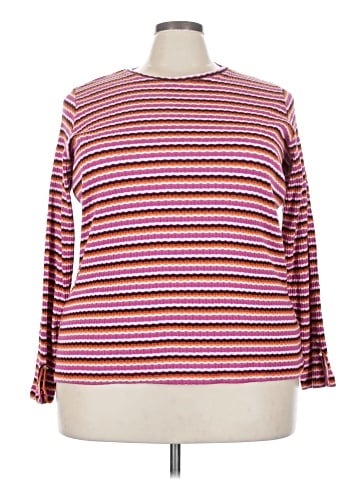 G by Giuliana Rancic Long Sleeve Top (view 1)