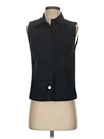 Worth New York Sleeveless Button-Down Shirt (view 1)
