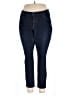 Old Navy Solid Blue Jeans Size 18 - photo 1
