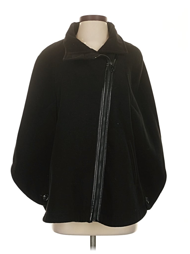 Pre-owned Via Spiga Coat In Black