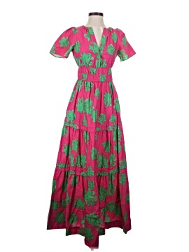green emerald velvet dress Maeve Anthropologie Kelly Green Eyelet Lace Midi Dress (2)  The Thrifty  Hippy